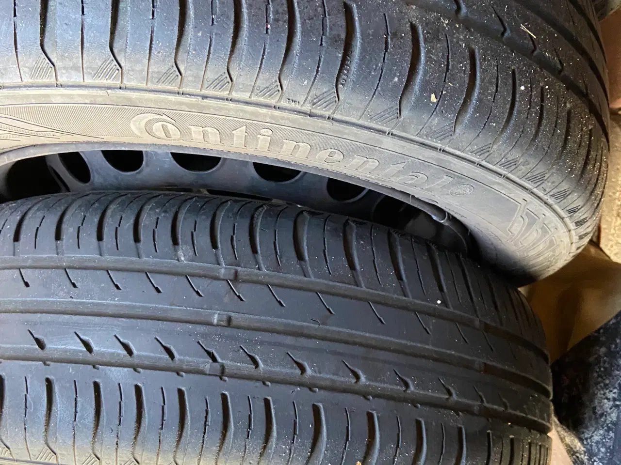 Billede 2 - 4 fælge med Continental dæk til,Ford Ka 1,2