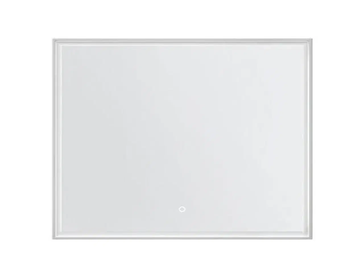 Billede 1 - Hvidt Badeværlse Spejl med LED Belysning.  STRØMBERG