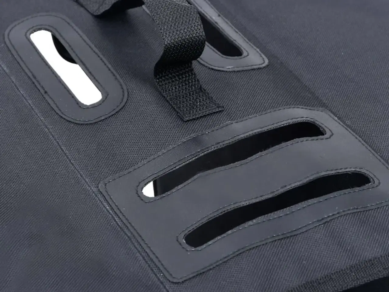 Billede 5 - Dobbelt cykeltaske til bagagebærer vandtæt 35 l sort