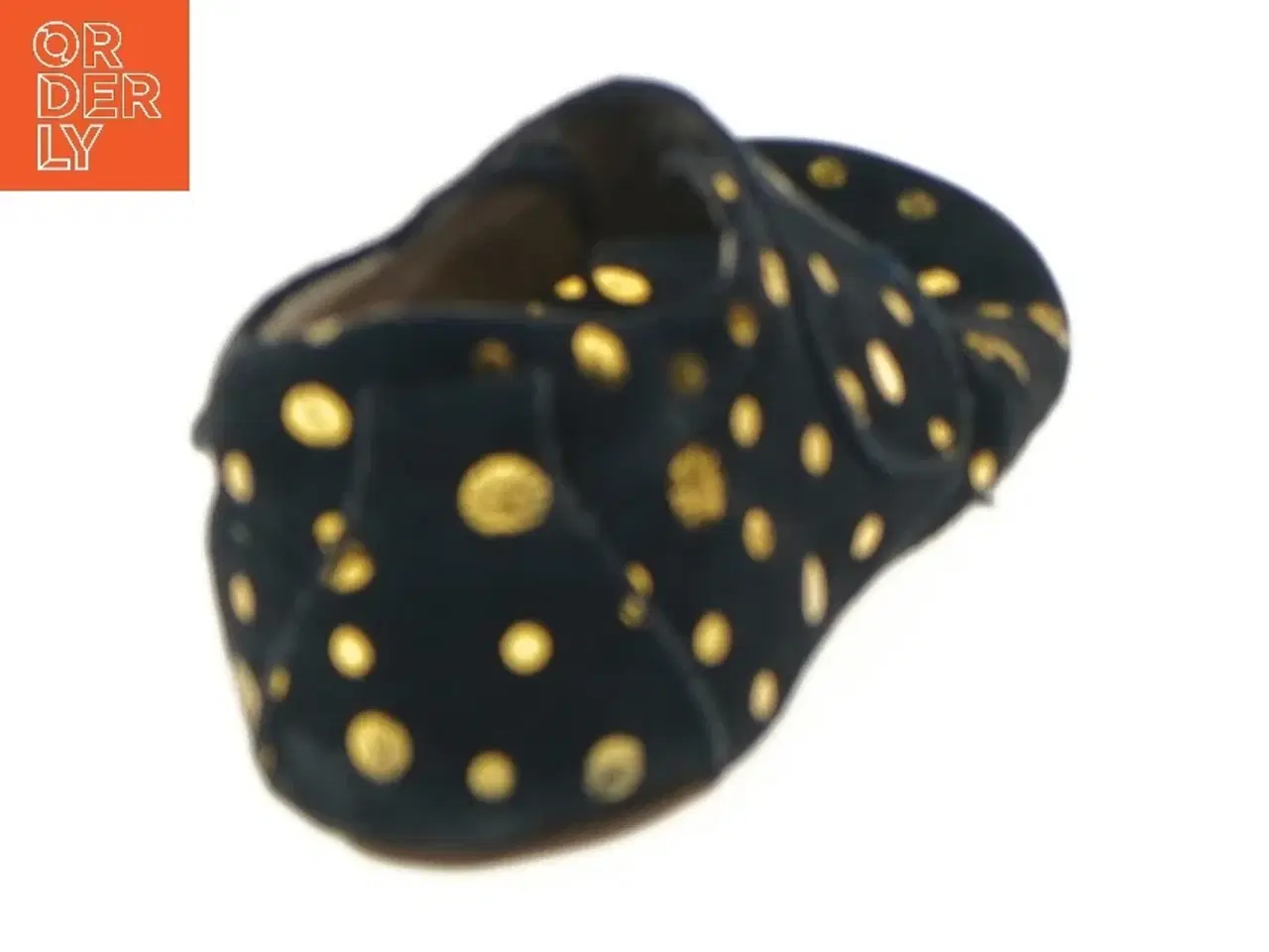 Billede 3 - Børnesko med guldprikker fra Wodwod (str. 23 )