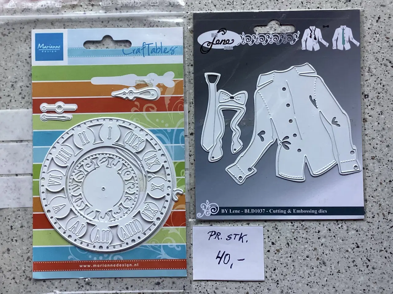 Billede 12 - Scrapbook dies, forskellige sæt, punch mm.  Fra