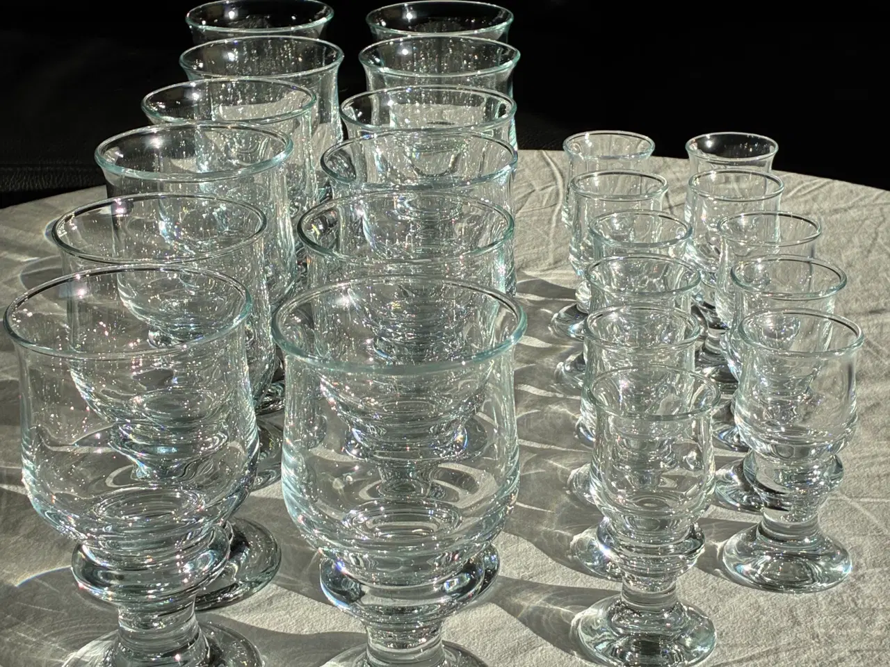 Billede 3 - Holmegård Tivoli øl og snaps glas sælges