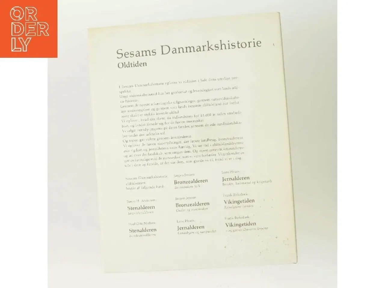 Billede 3 - Danmarkshistorien, Oldtiden