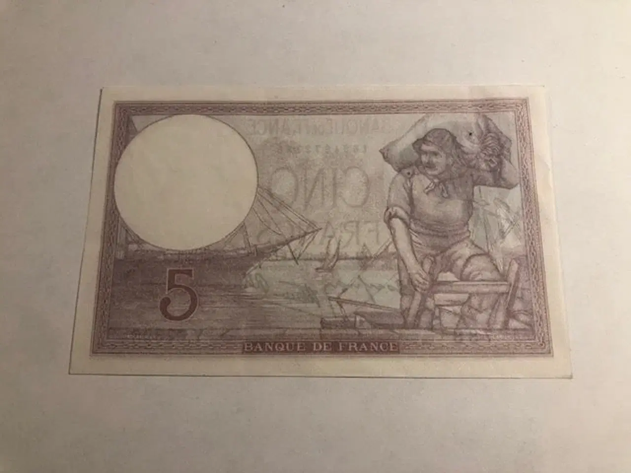 Billede 2 - 5 Francs 1940 France