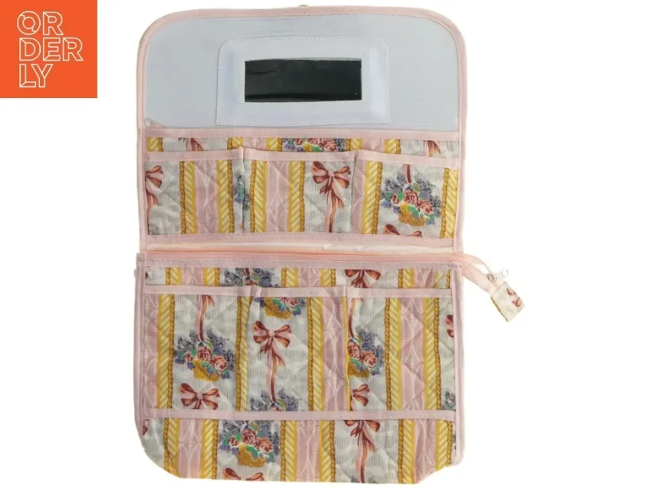 Billede 1 - Kosmetik pung med spejl og lommer (str. 28x20 cm)