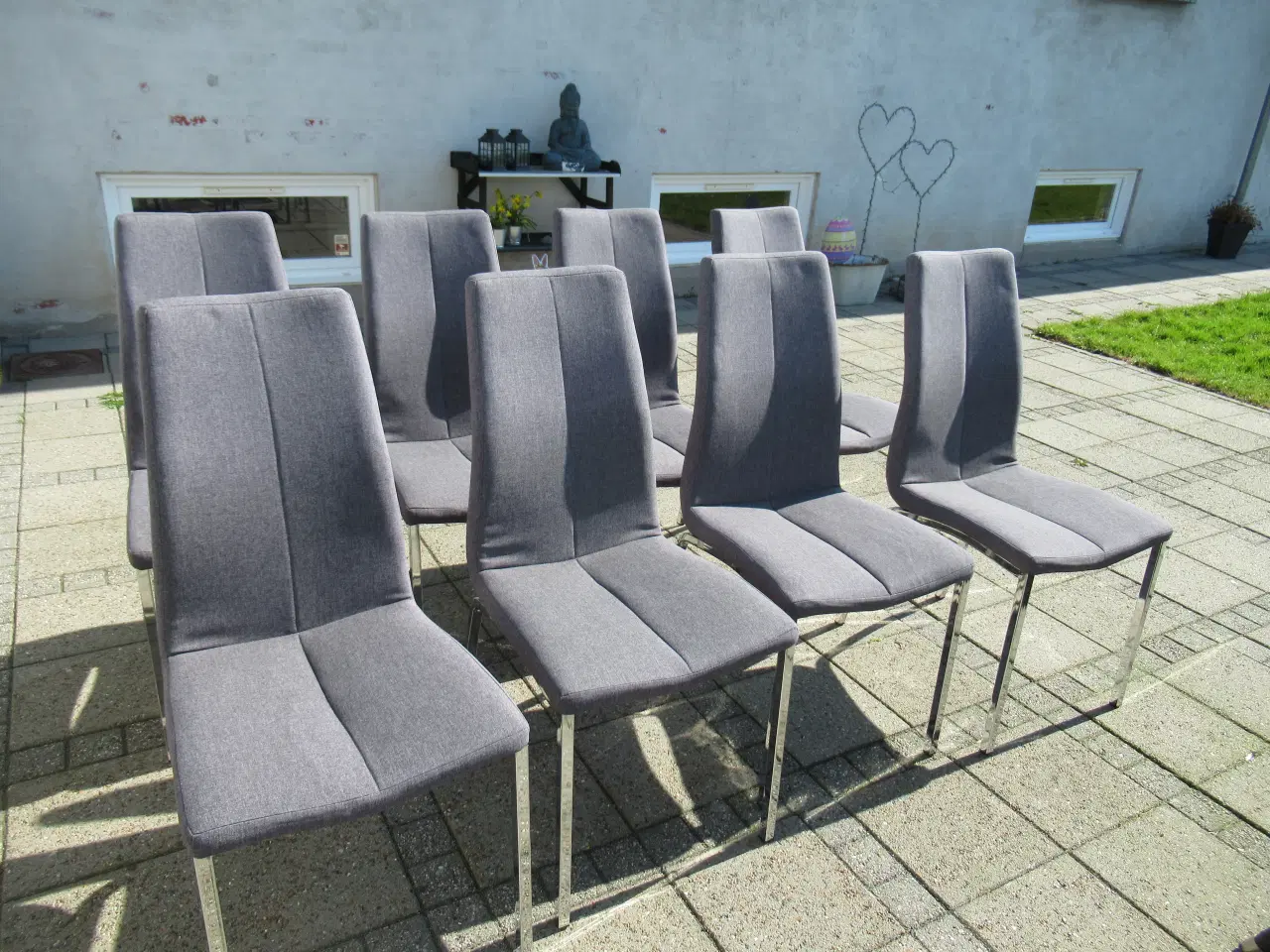 Billede 1 - 8 spisebordsstole i pæn stand