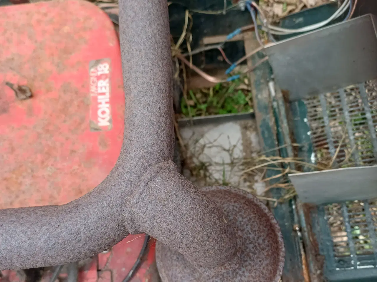 Billede 3 - Have traktor /stald fodermaskine.        