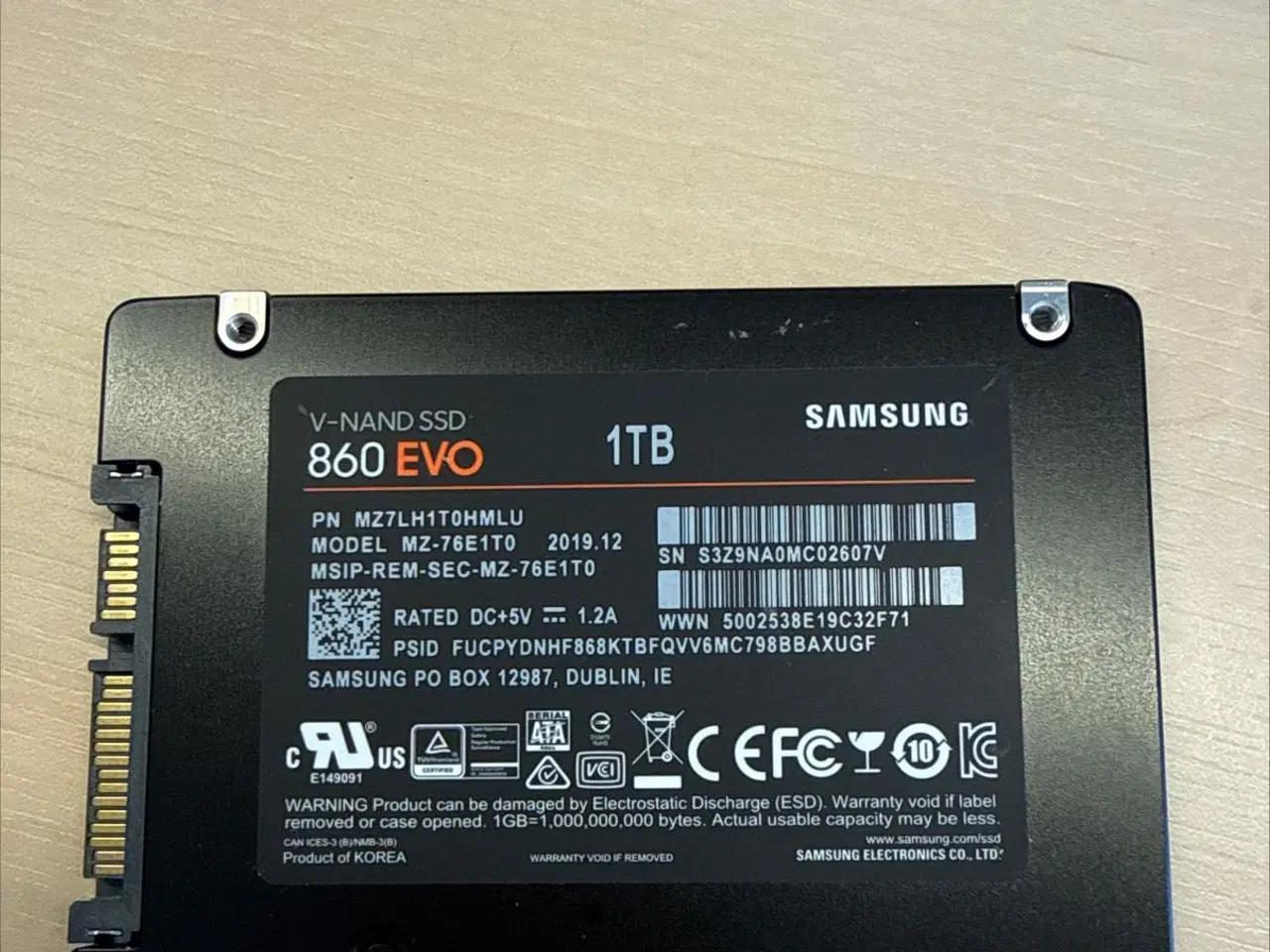 Billede 1 - SSD 1 TB