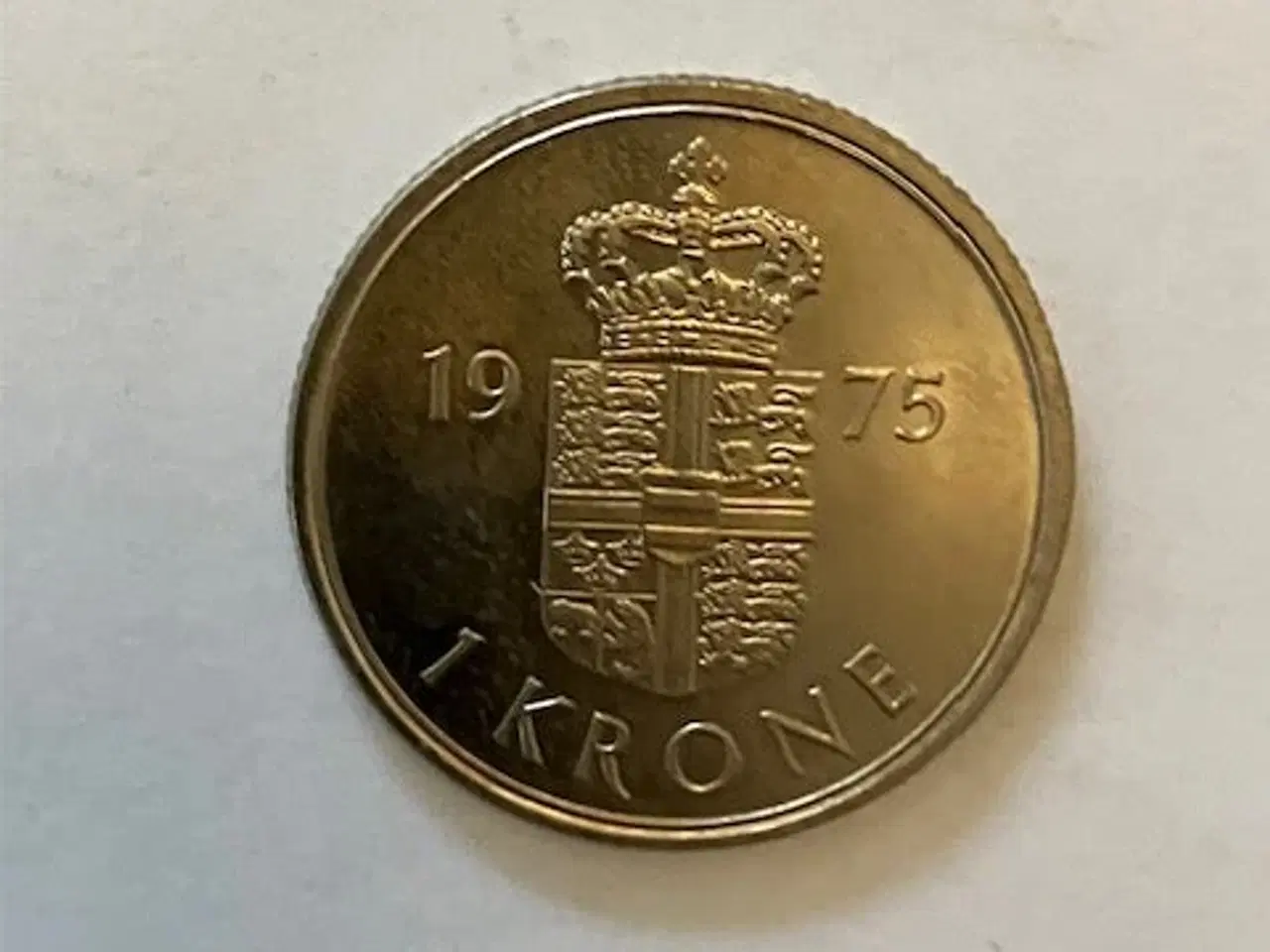 Billede 1 - 1 Krone 1975 Danmark