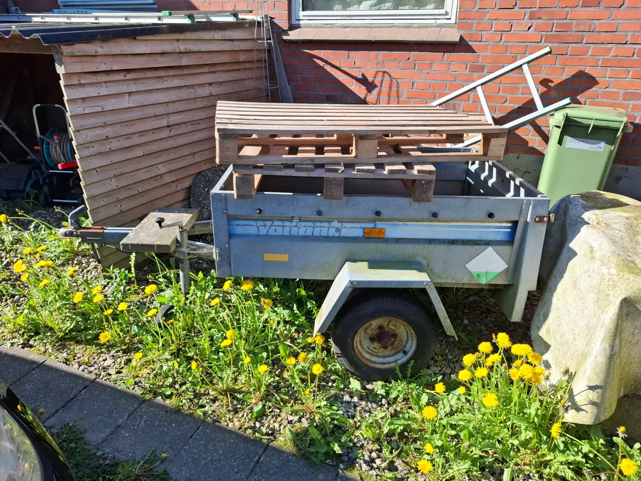Billede 9 - Have Traktor med træller og ramper