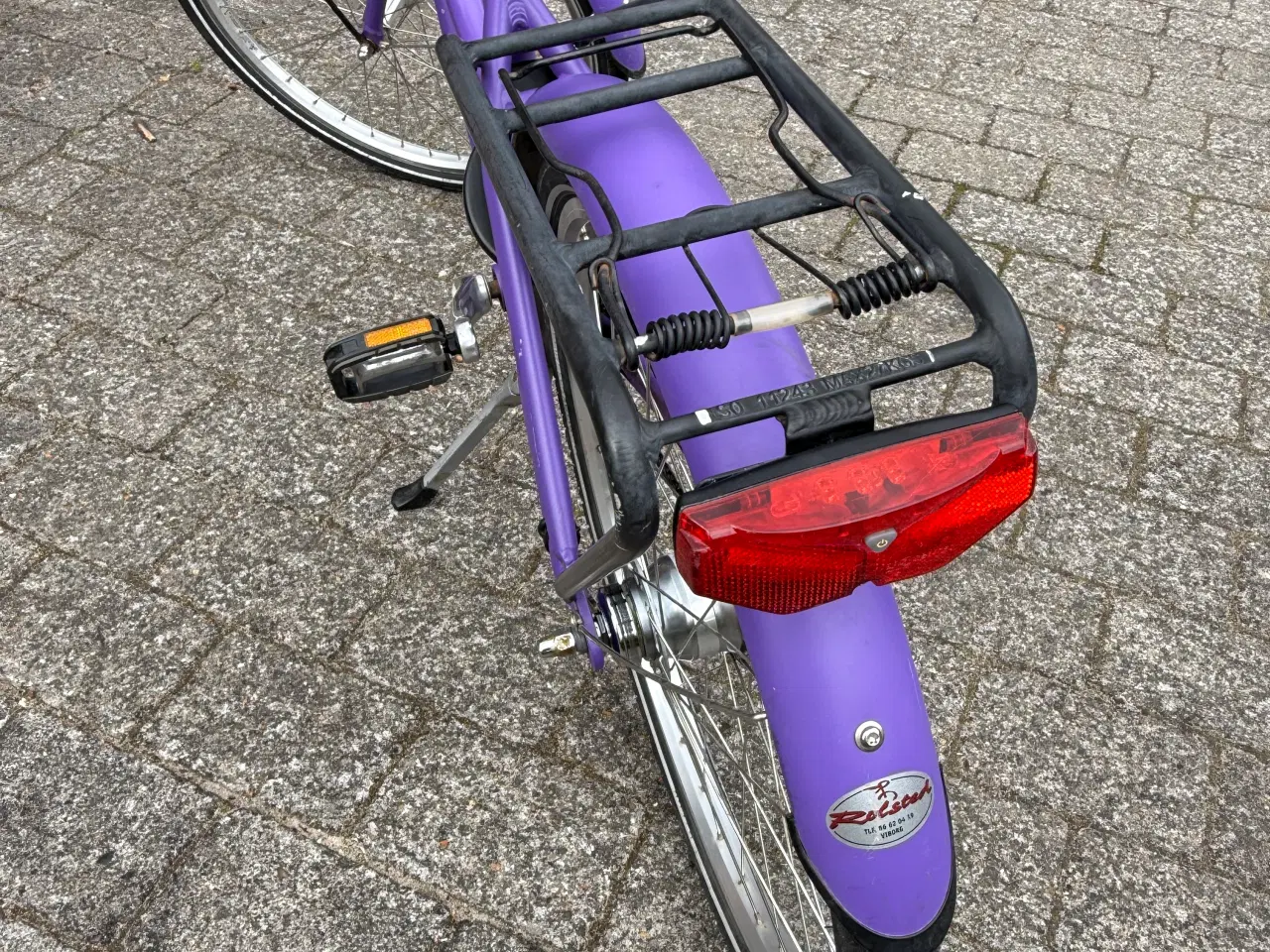 Billede 6 - Kildemoes Bikerz Retro 24 tommer lilla 7 gear