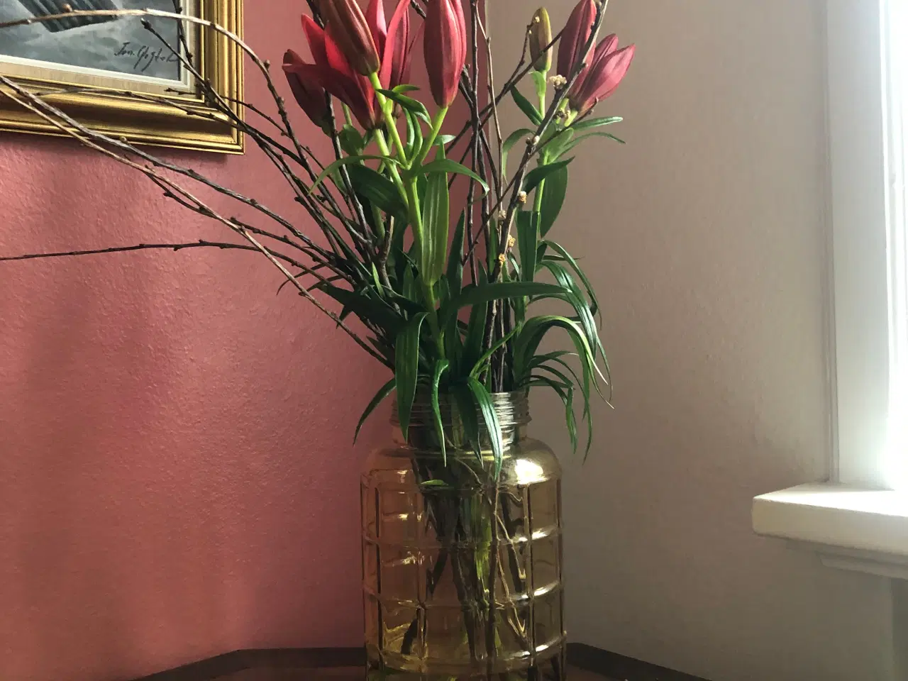 Billede 2 - Vase/krukke 30 cm
