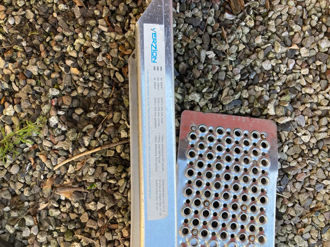 Billede 1 - 2 stk nye køreramper. Nypris 1800 kr