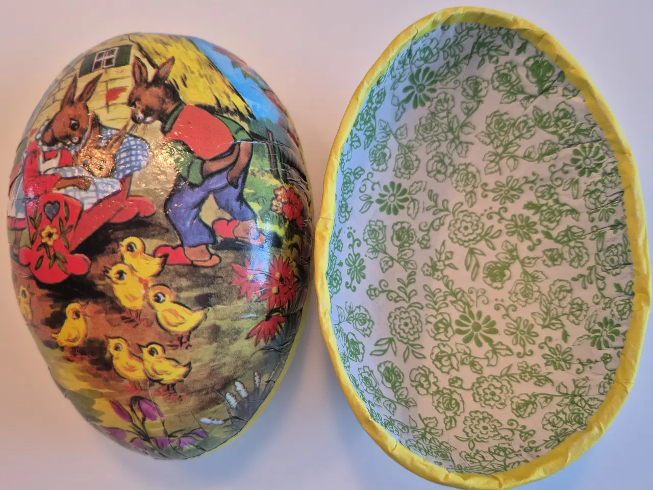 Billede 1 - Klassiske påskeæg i pap med flotte motiver