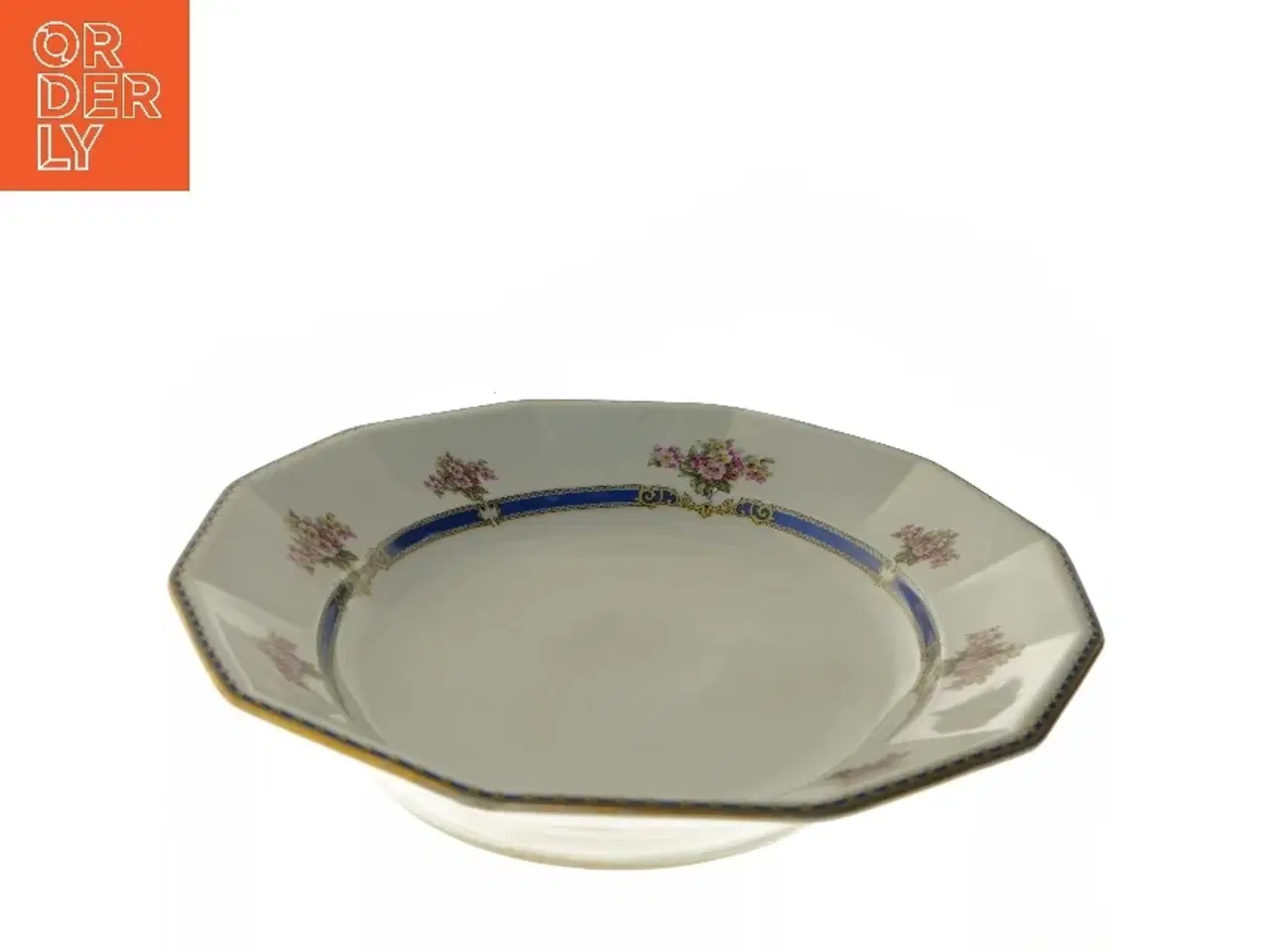 Billede 3 - Stort serveringsfad i porcelæn fra Schlaggenwald (str. 47 cm)