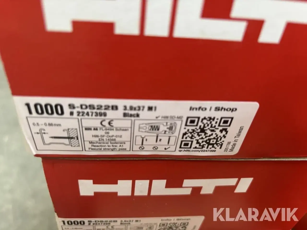 Billede 7 - Gipsskruer Hilti 64 kasser