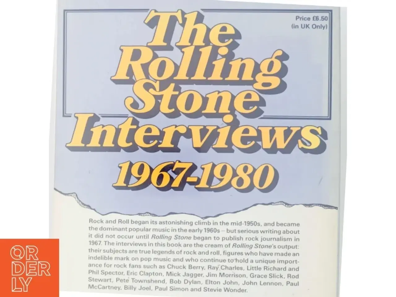 Billede 3 - The Rolling Stone Interviews bog