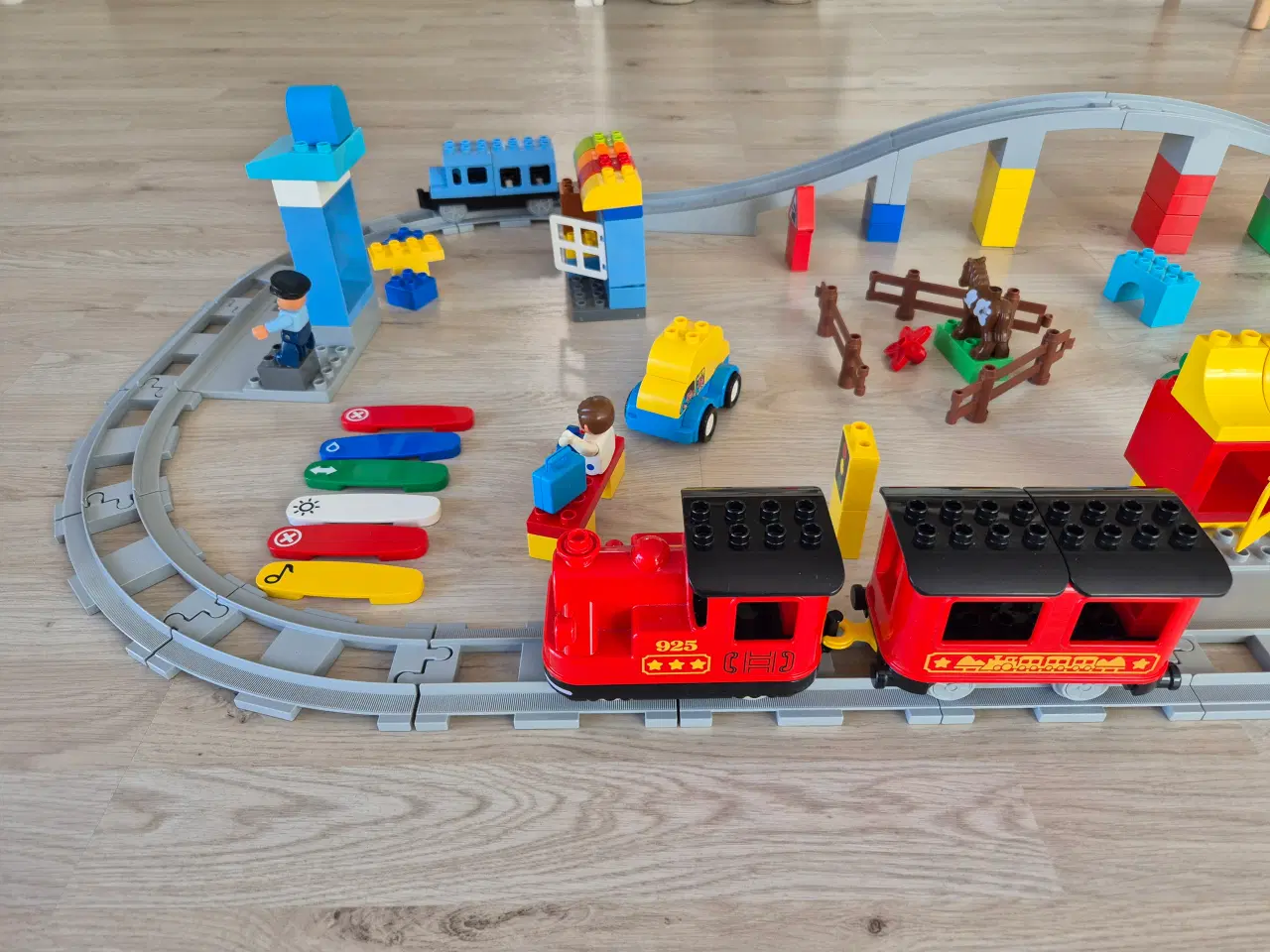 Billede 3 - Duplo Smart Elektrisk Togbane, Damptog, 