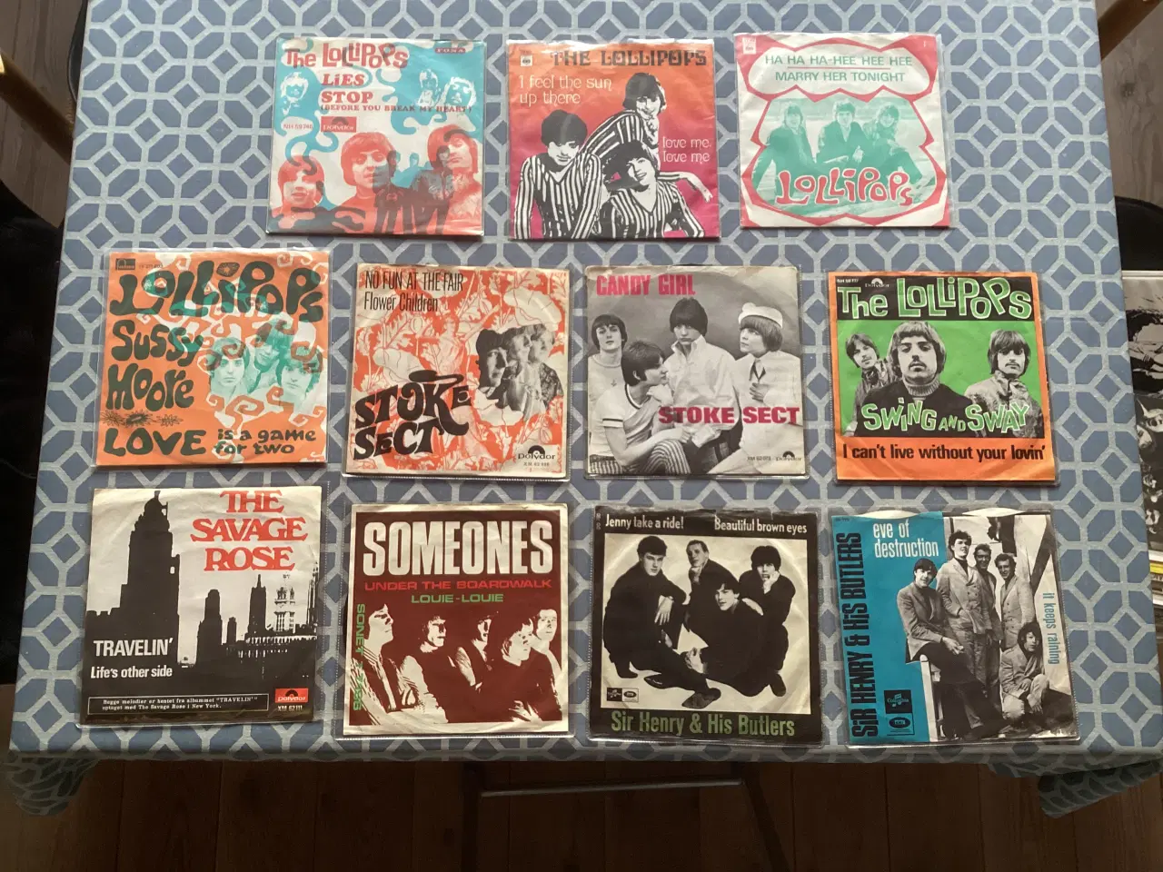 Billede 1 - 29 dandske single plader