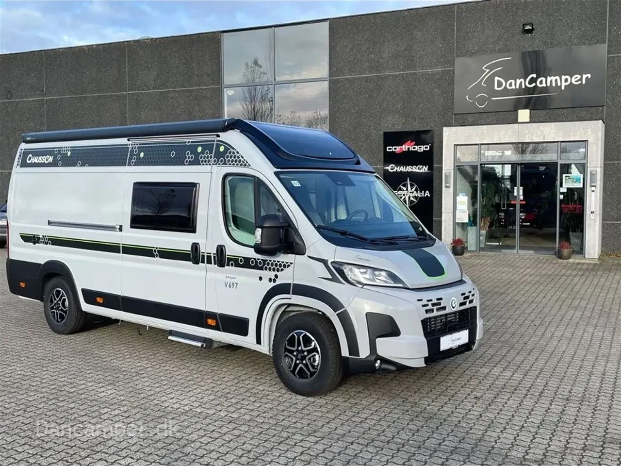 Billede 2 - 2026 - Chausson V697 Sport Line Super vintercamper, 140 HK, 8-trins automatgear, adaptiv fartpilot. Tilbehørs-, Connect-, Safety- og Artic pakke m.m.m..