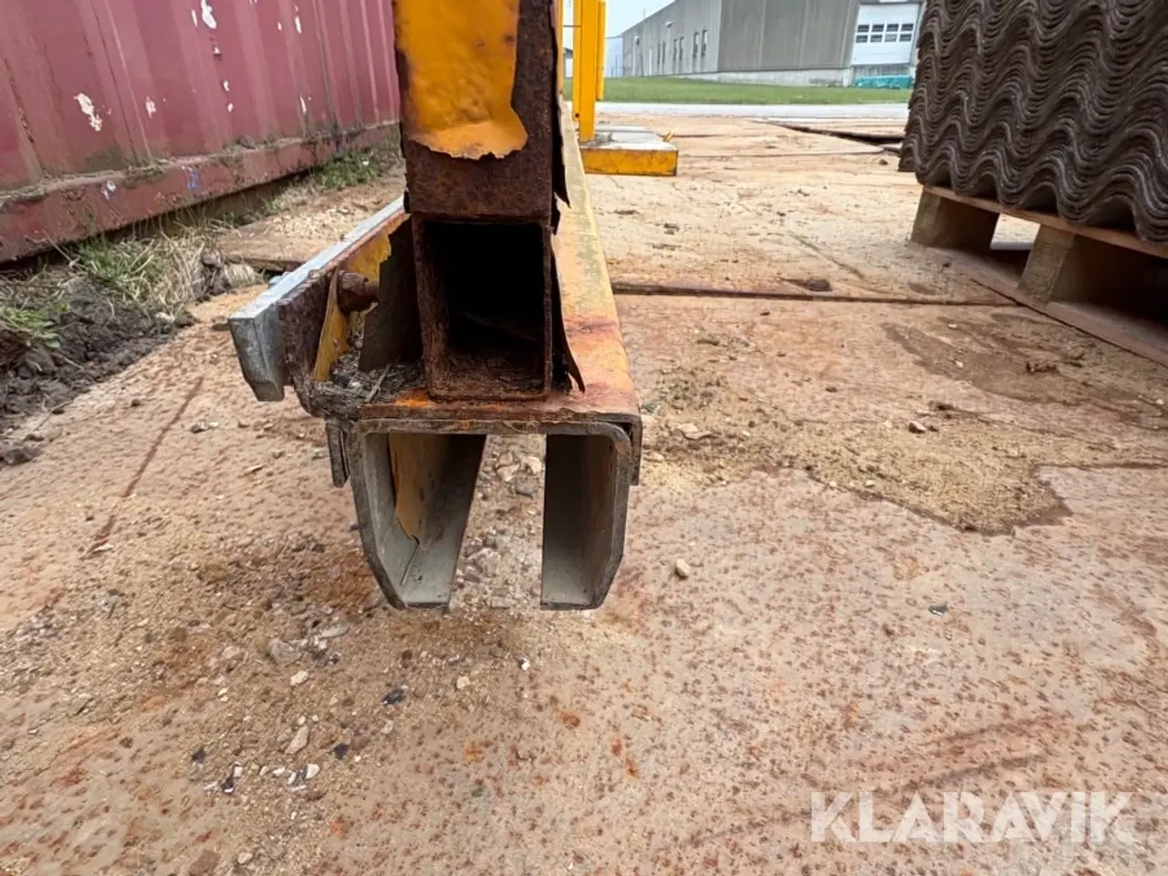 Billede 4 - Manuel skydeport med gaffellommer CAIS 4 løfteøjer