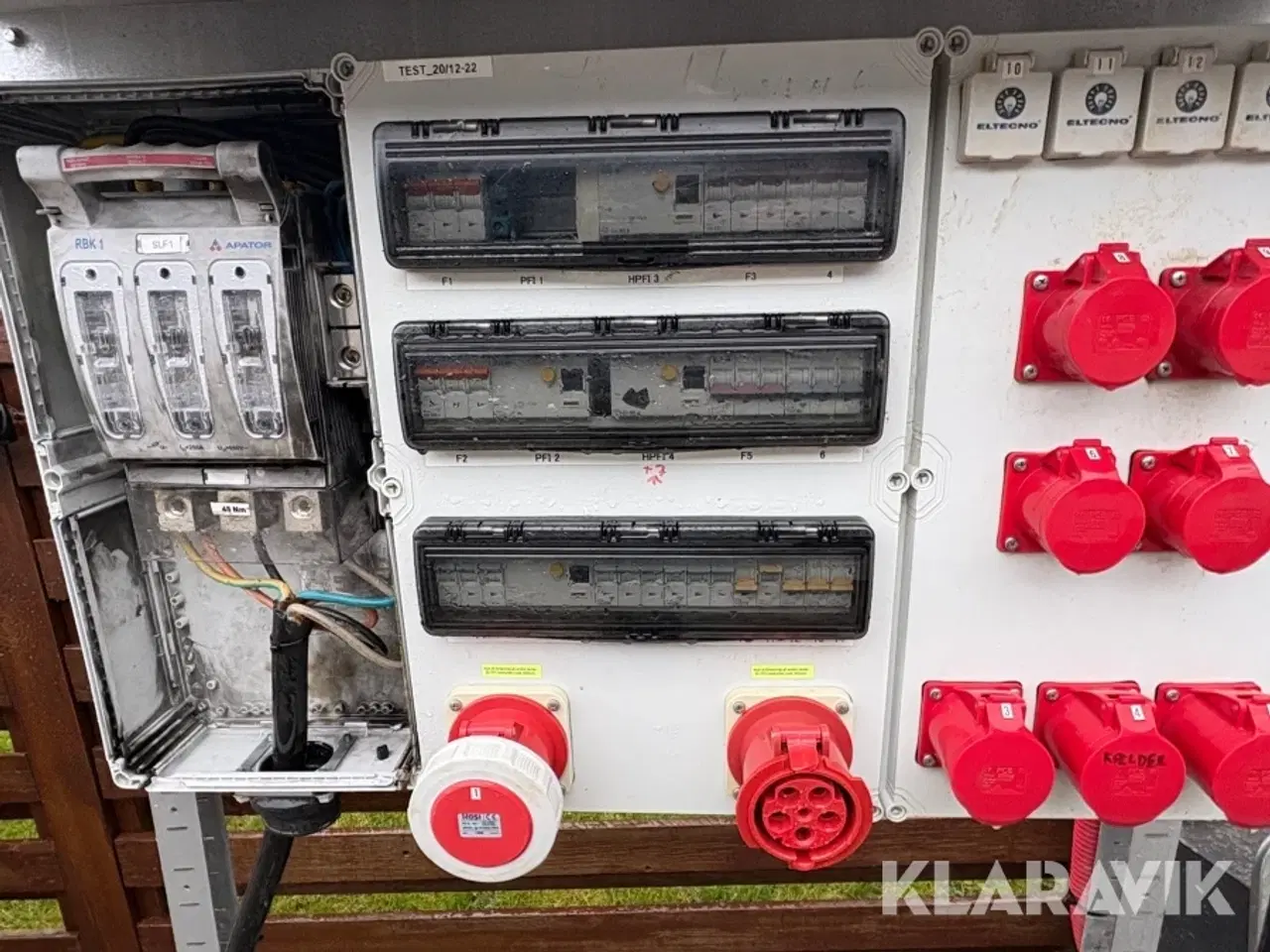 Billede 6 - Byggestrømtavle