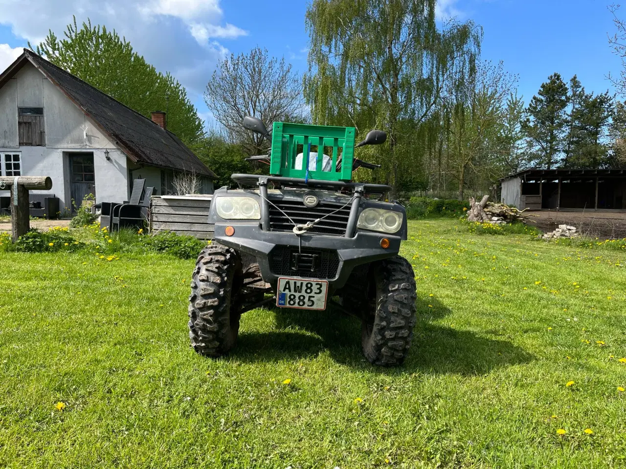 Billede 3 - ATV 4x4 500ccm på bilplader 