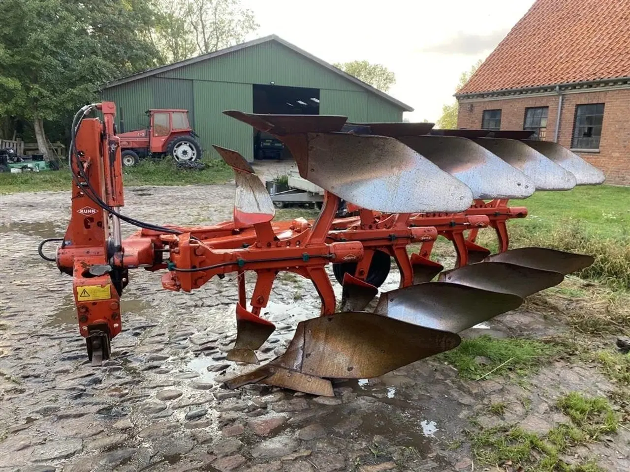 Billede 1 - Kuhn MASTER 120 4 furet. Velholdt