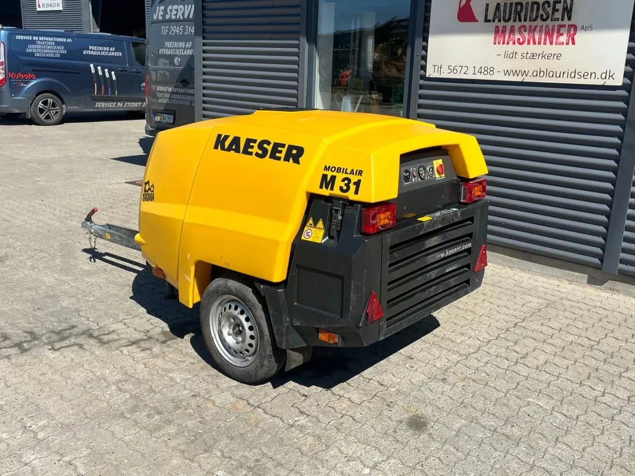 Billede 2 - Kaeser M 31 3,1M3 mobilkompressor