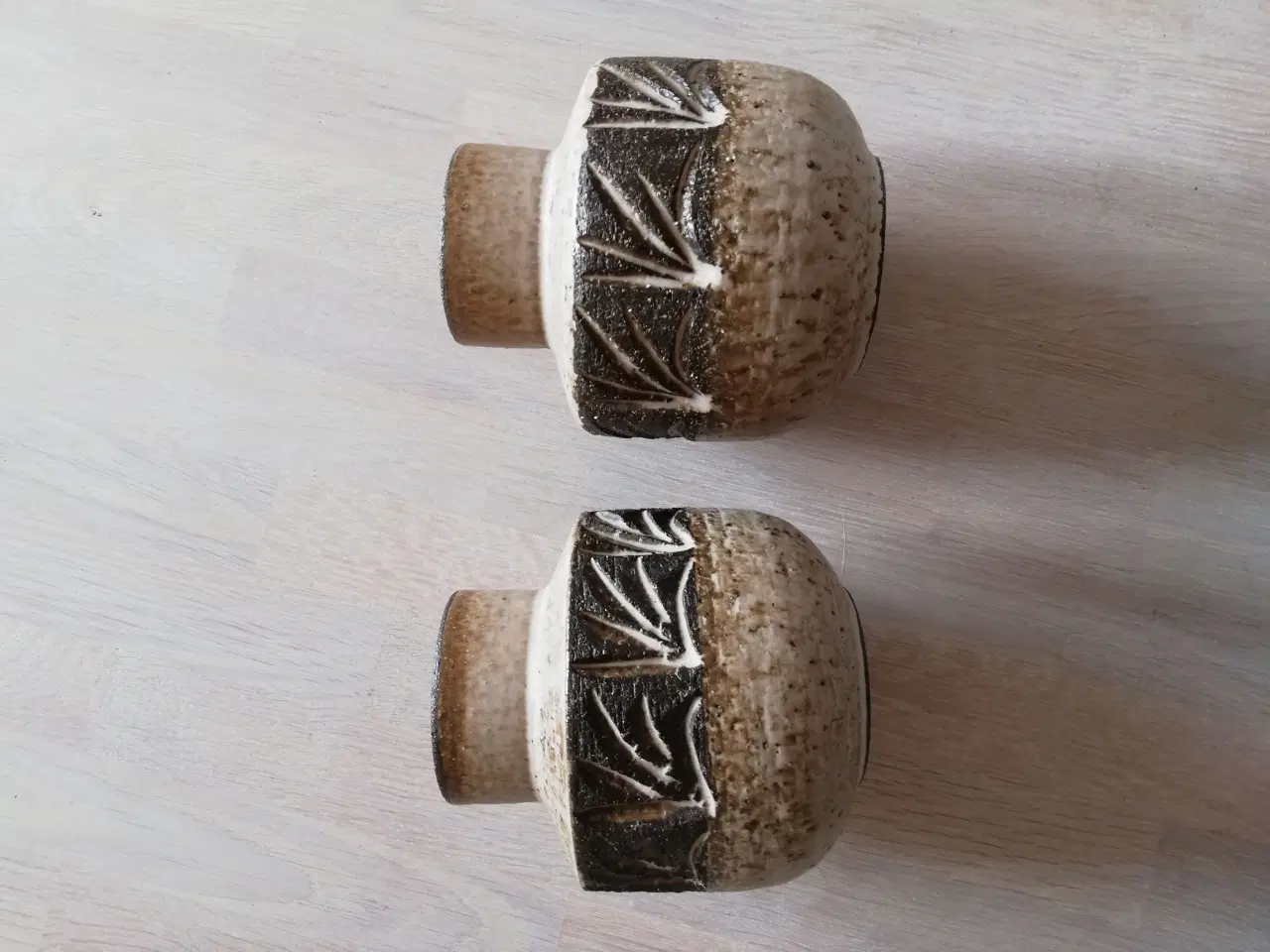 Billede 1 - Gamle keramik/ stentøjs vaser 2 stk.