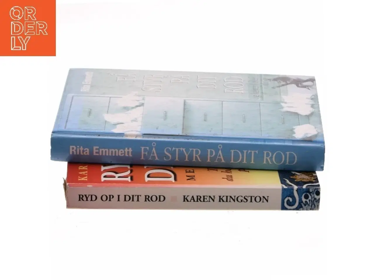 Billede 2 - 2 bøger om oprydning: Ryd op i dit rod Få styr på dit rod og kontrol over dit liv af Rita Emmett (Bog)