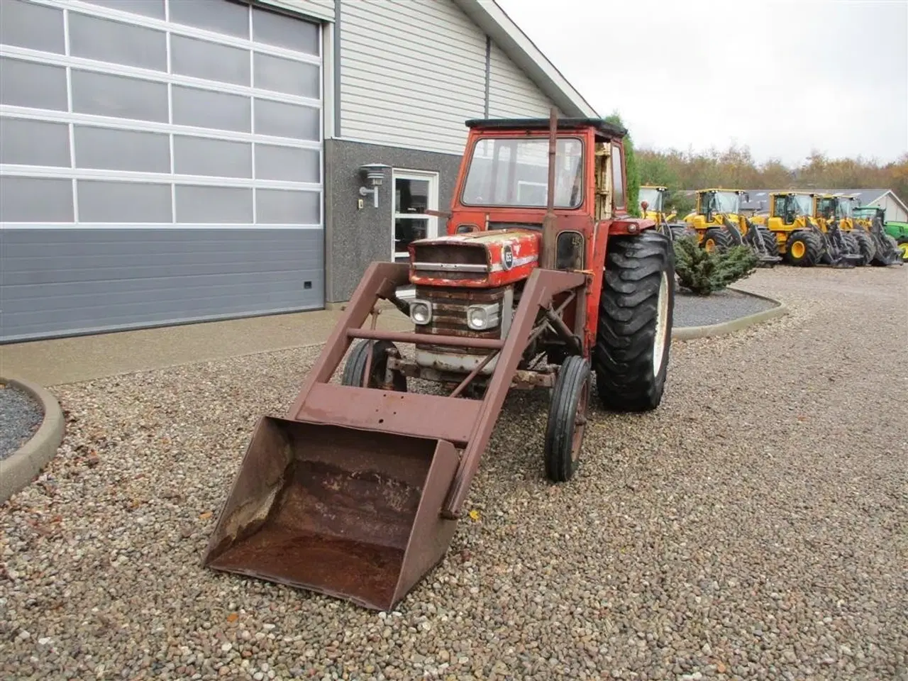 Billede 3 - Massey Ferguson 165 Med Trucktårn og Frontlæsser