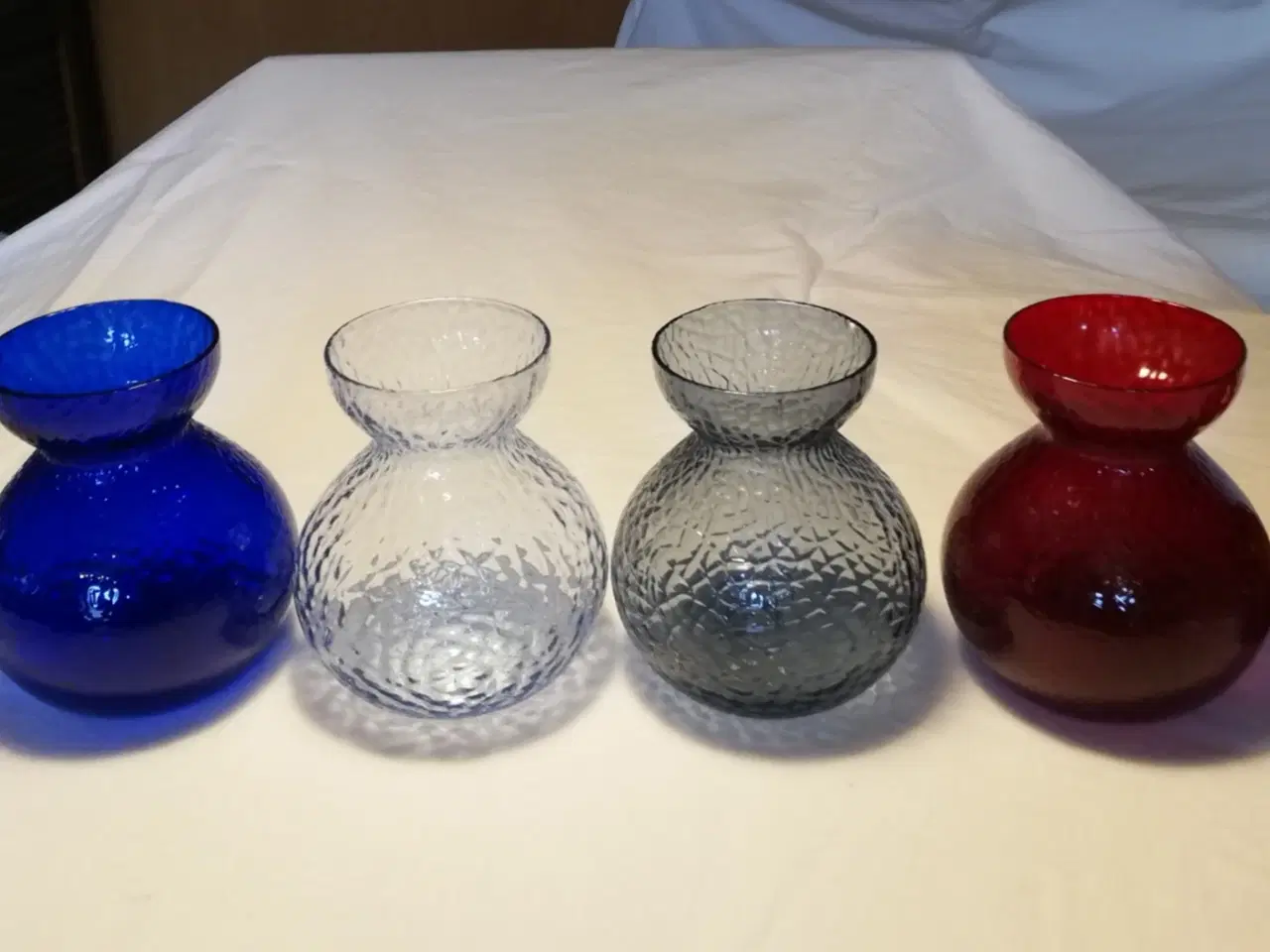 Billede 2 - Hyacintglas runde hamret fra Kastrup/Fyens Glasvær