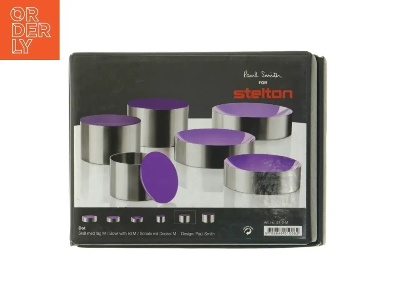 Billede 3 - Stelton skål med låg fra Stelton (str. Ø. 10 cm)