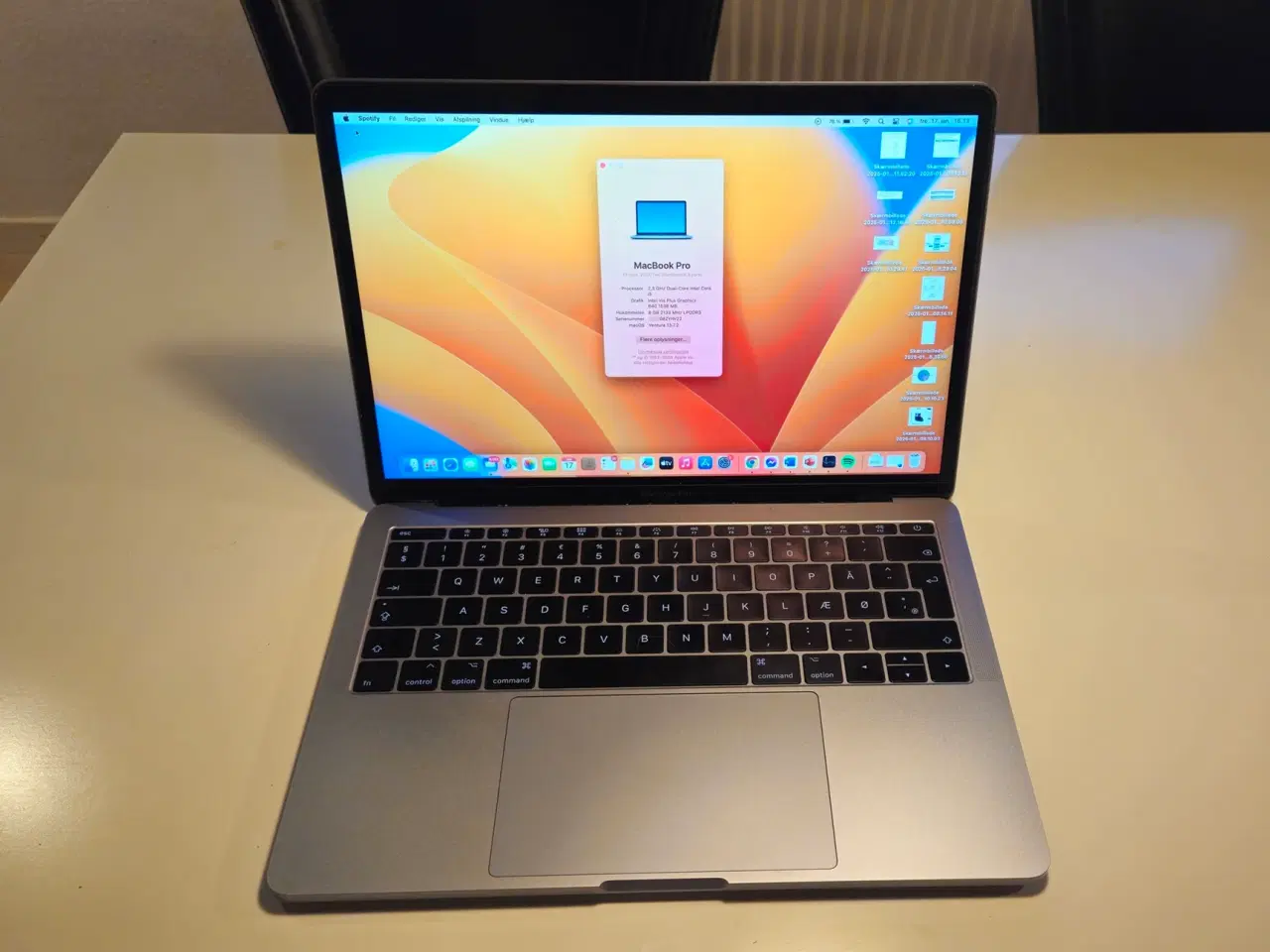 Billede 1 - Macbook Pro 2017 13"