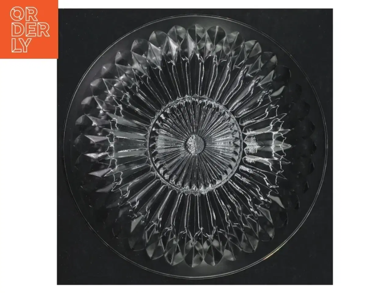Billede 3 - Glas assiet (str. 14,5 cm i diameter og 3 cm høj)