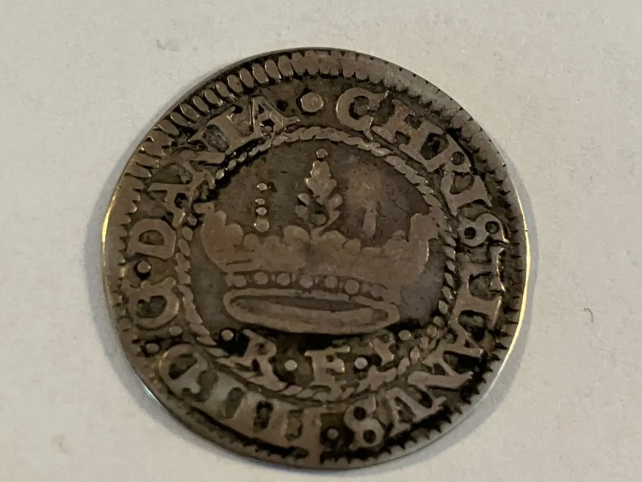Billede 2 - 8 Kroneskilling 1621 Danmark