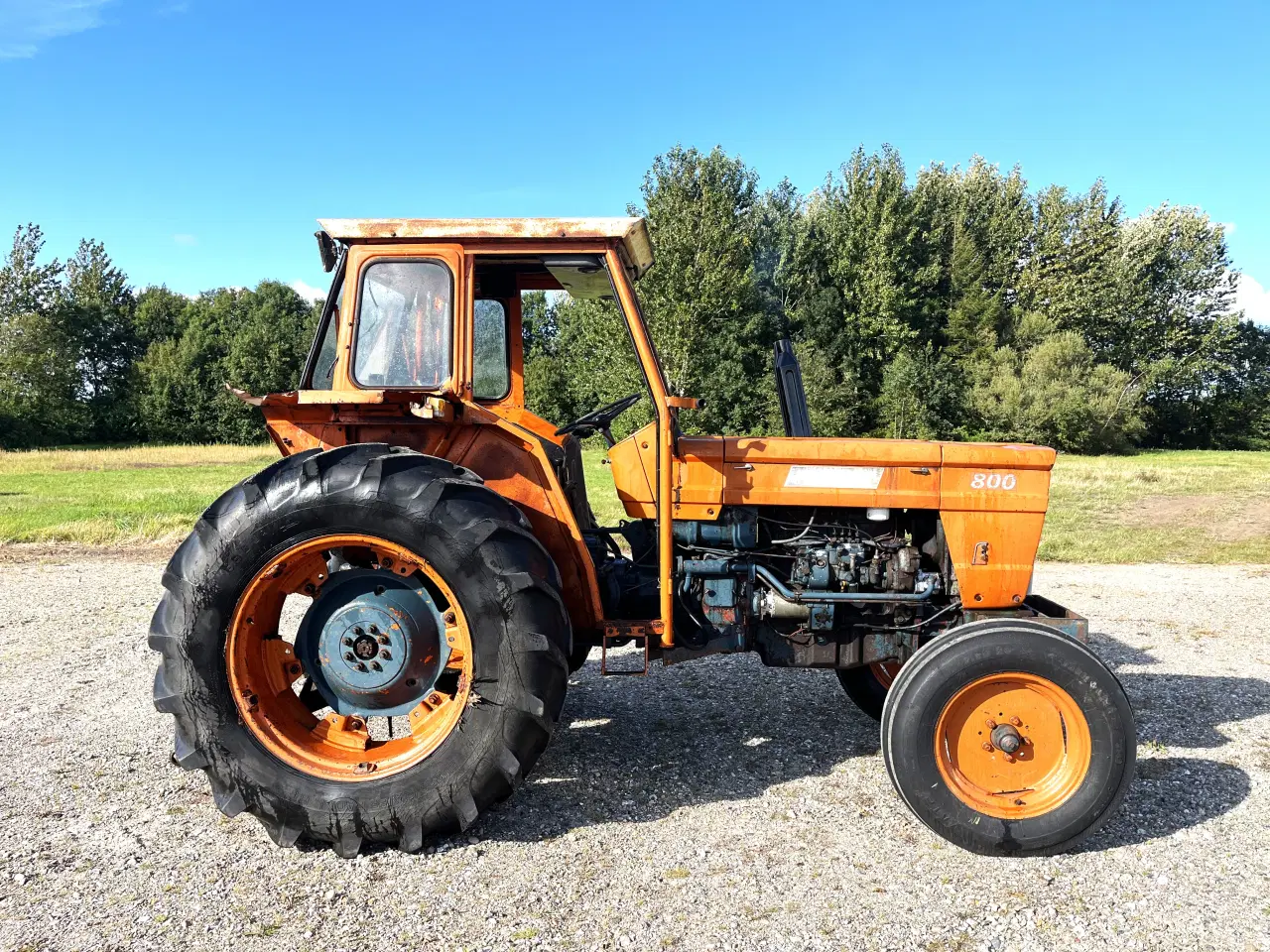 Billede 2 - FIAT  800, med 80 HK, brugt traktor som starter