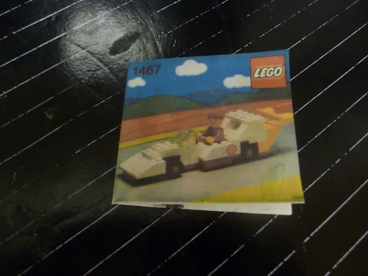 Billede 2 - lego shell bil 1467 og kopi af byggevejlening  