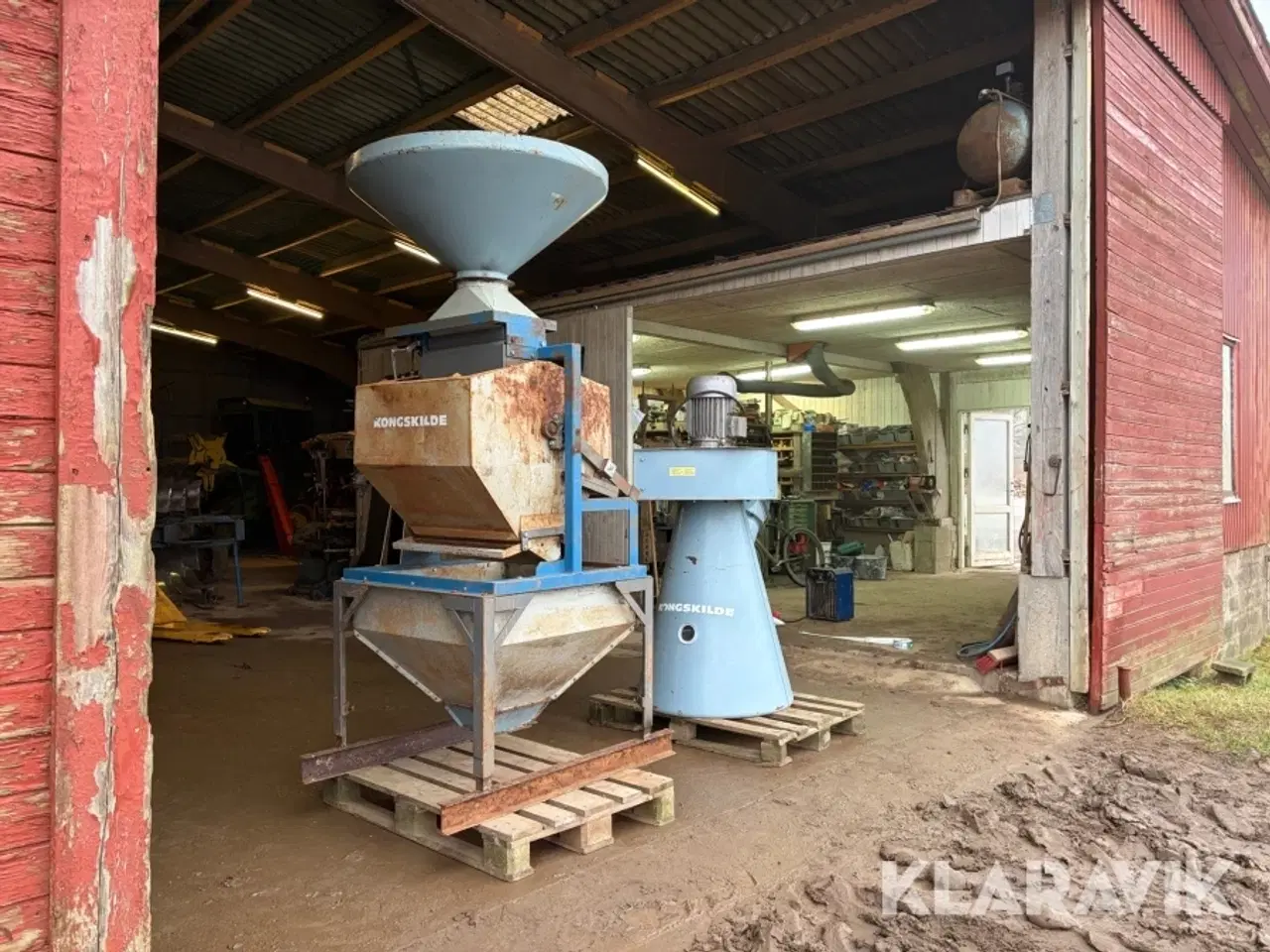 Billede 1 - Kornvægt President R40 og respiratør