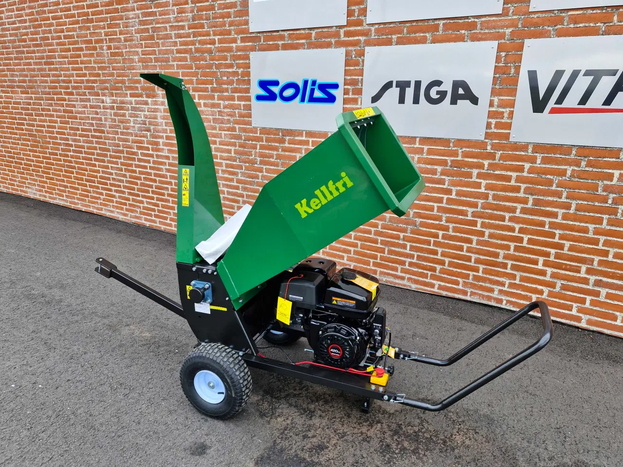 Billede 1 - Flishugger - Kompostkværn Kellfri m. Motor