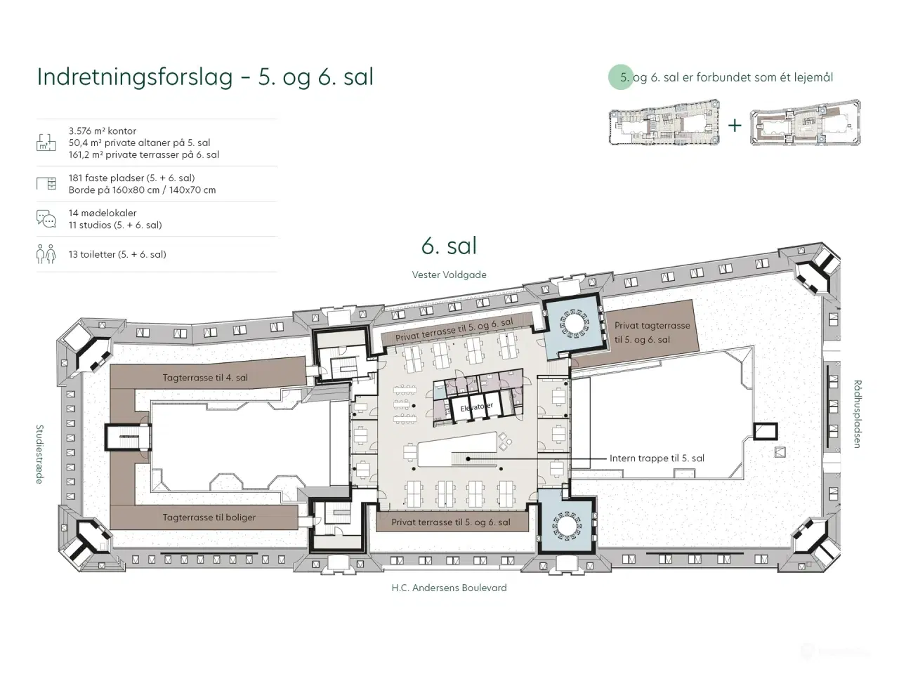 Billede 19 - Kontorer i Helmerhus - et restaureret historisk ikon i hjertet af København