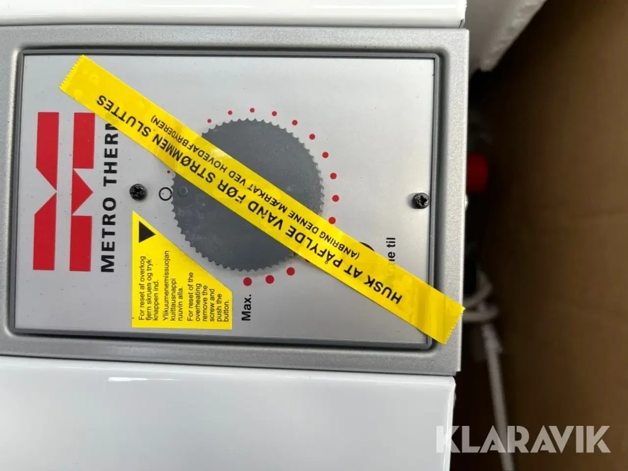 Billede 8 - Elvandvarmer Metro Therm 907 26 Liter