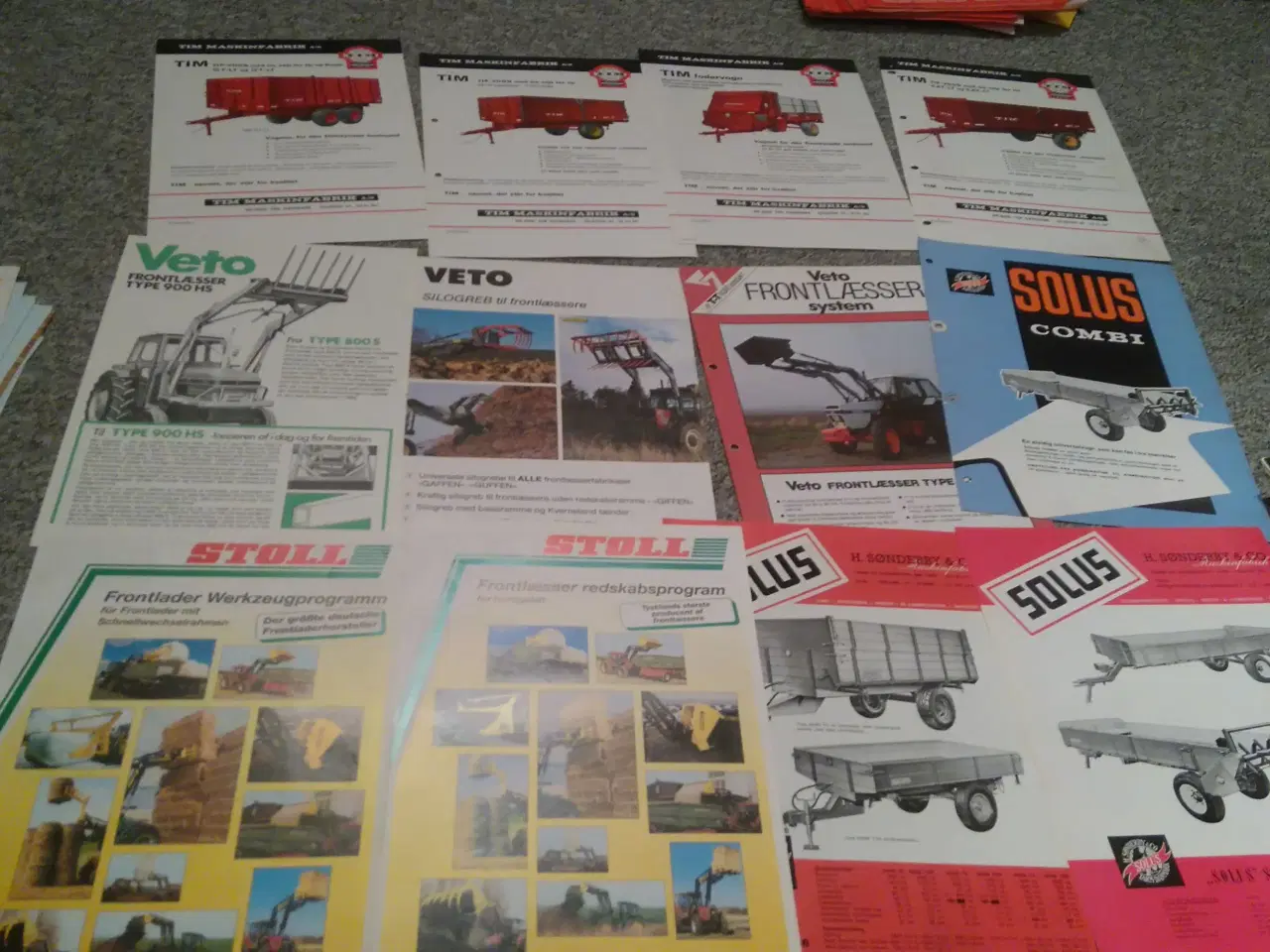 Billede 20 - Traktor og landbrugsmaskin brochurer 