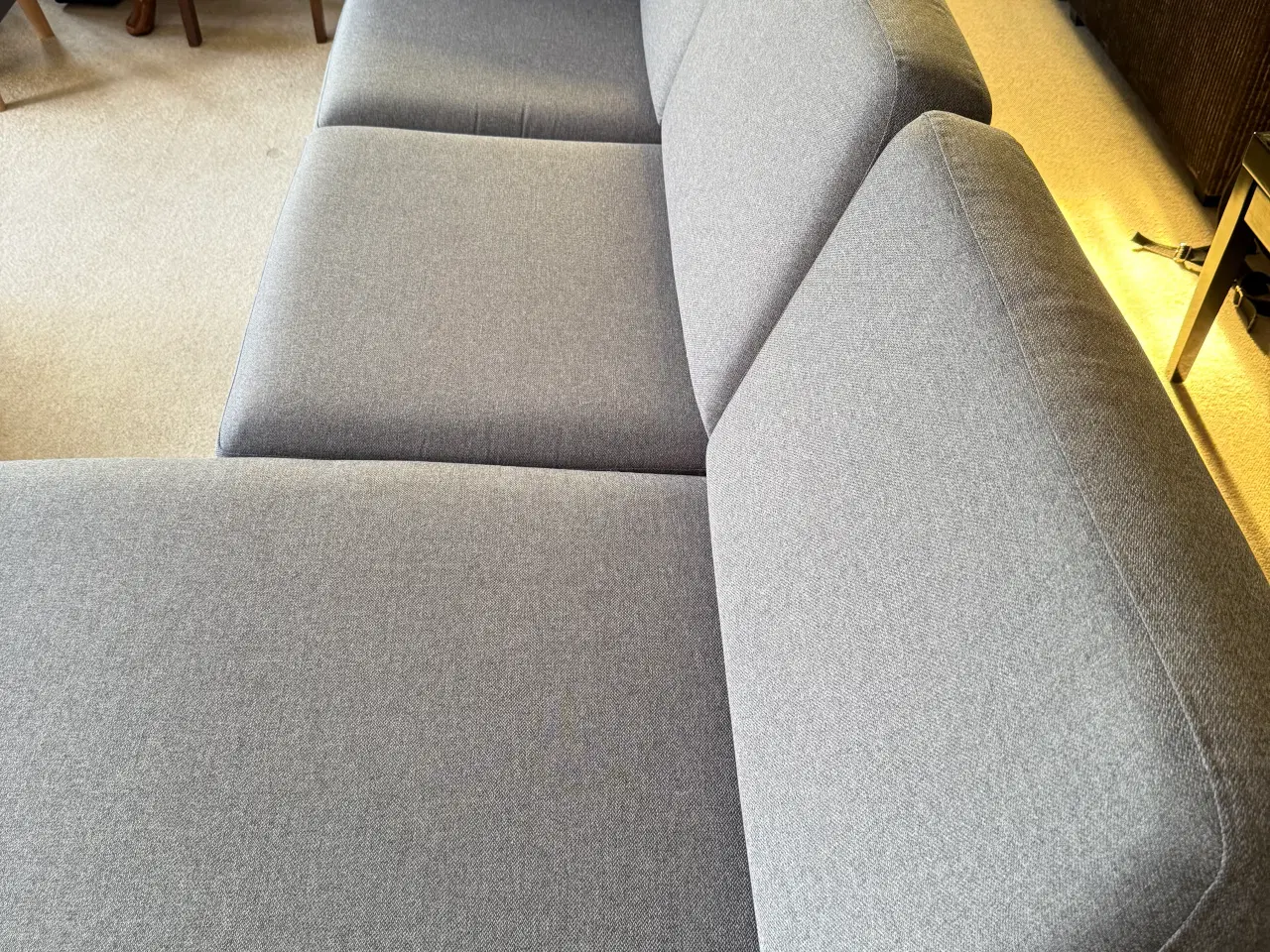 Billede 3 - Sofa med chaiselong