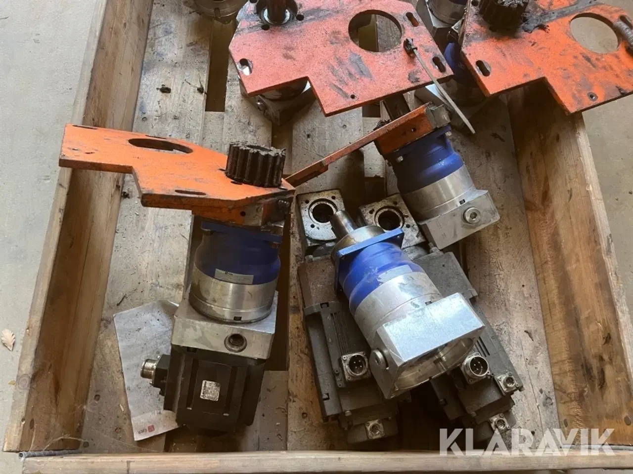 Billede 3 - Gearing til elmotor - 8 styk
