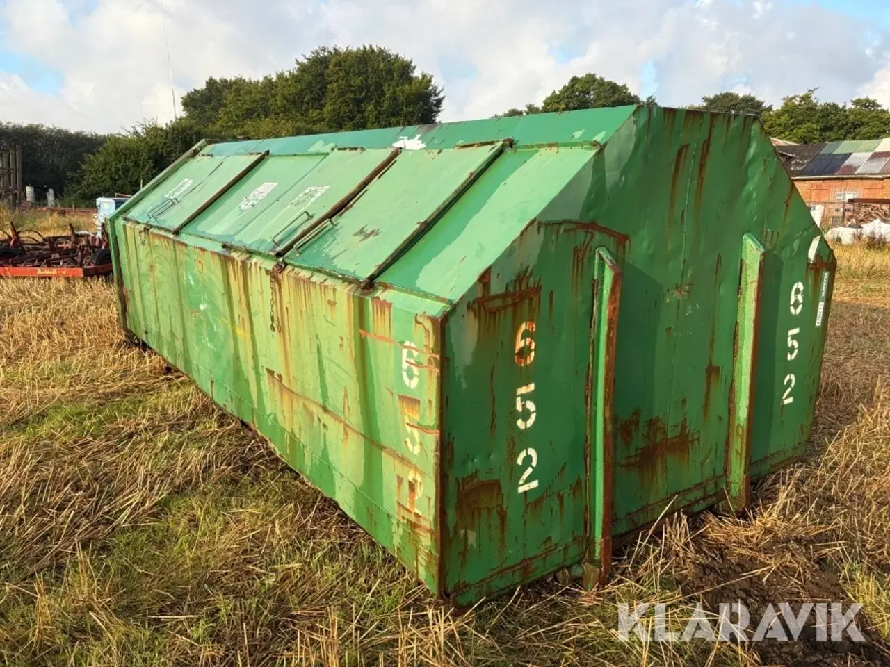 Billede 4 - Affaldscontainer med wejerhejs