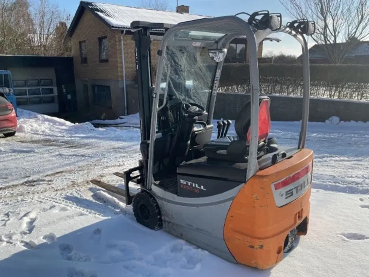 Billede 6 - Still 1600KG Eltruck 2019 Kun 2000 TIMER Triplexmast Sideskift Den er som ny