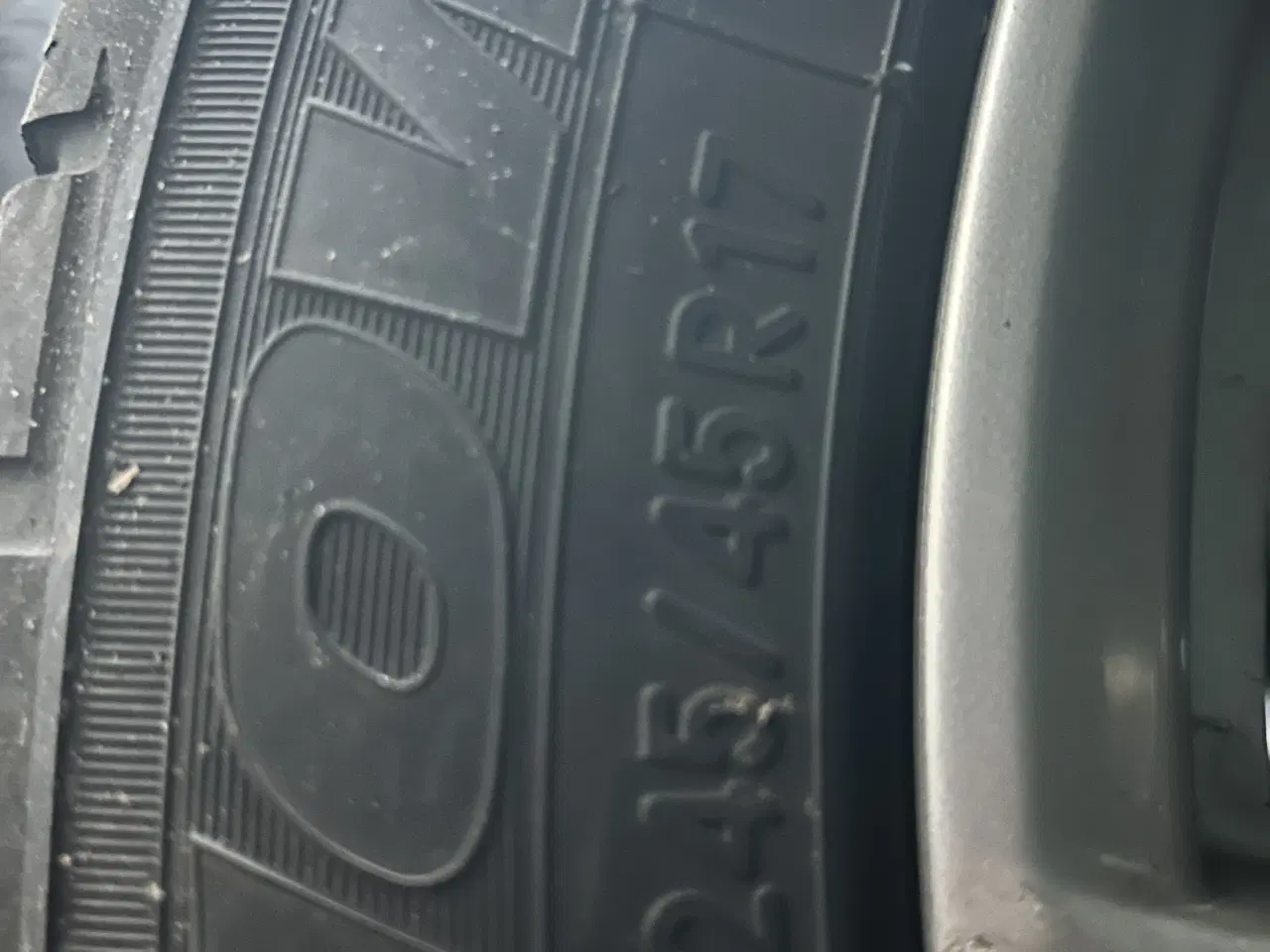 Billede 5 - Alufælge med vinter dæk 5x112 et 48