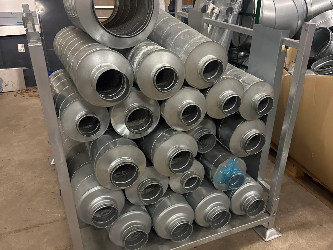 Billede 1 - Lyddæmper ventilation